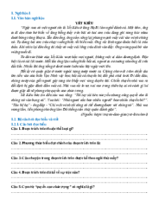 Ngữ liệu ngoài sgk lớp 6 phần Truyện truyền thuyết