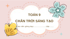 Giáo án Powerpoint Xác suất của biến cố Toán 9 Chân trời sáng tạo