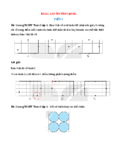 VBT Toán lớp 3 Bài 22 (Kết nối tri thức): Luyện tập chung