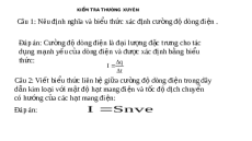 Giáo án powerpoint Điện trở định luật Ohm | Kết nối tri thức Vật lí 11