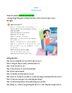 Trắc nghiệm Unit 9: Cities of the world Tiếng Anh 6 Global success