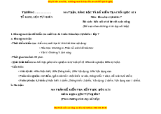 Bộ 2 đề thi cuối kì 1 KHTN 7 (nối tiếp) Kết nối tri thức có đáp án