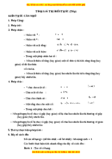 Chuyên đề Tìm giá trị biểu thức tiết 3 Toán lớp 3 nâng cao Chân trời sáng tạo