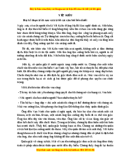 Phiếu bài tập Tuần 1 Yết Kiêu Ngữ văn 6