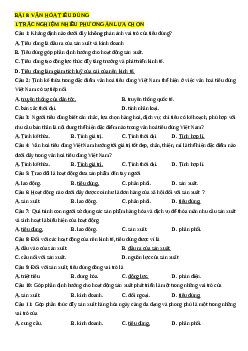 Trắc nghiệm Bài 8 Kinh tế pháp luật 11 Đúng-Sai, Trả lời ngắn: Văn hóa tiêu dùng
