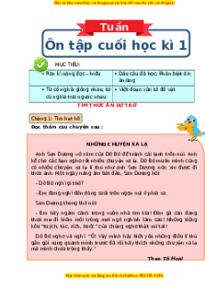 Bài tập cuối tuần Tiếng việt lớp 3 học kì 18 Chân trời sáng tạo (có lời giải)