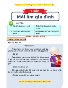 Bài tập cuối tuần Tiếng việt lớp 3 học kì 17 Chân trời sáng tạo (có lời giải)