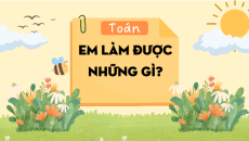 Giáo án Powerpoint Bài 7: Em làm được những gì? Toán lớp 5 Chân trời sáng tạo