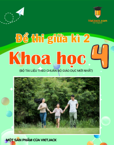 6 đề thi Khoa học lớp 4 Giữa kì 2 có lời giải (sách mới)
