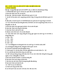 Giải SBT Lịch sử 9 Kết nối tri thức