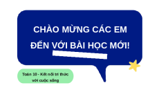 Giáo án Powerpoint Bài 13: Các số đặc trưng đo xu thế trung tâm Toán 10 Kết nối tri thức