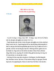 Tác giả - tác phẩm Ngữ văn 7 Kì 2 Kết nối tri thức