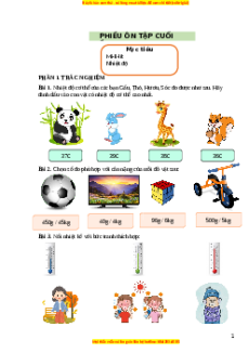 Bài tập cuối tuần Toán lớp 3 Tuần 14 Cánh diều (có lời giải)