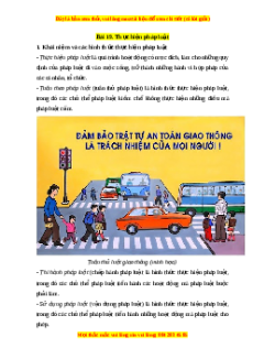 Lý thuyết Kinh tế pháp luật 10 Chân trời sáng tạo Bài 19: Thực hiện pháp luật