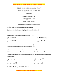 Đề thi giữa kì 1 Toán 7  Kết nối tri thức có đáp án (Đề 4)