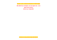 Đề thi cuối học kì 2 Toán 10 Cánh diều có đáp án (Đề 7)