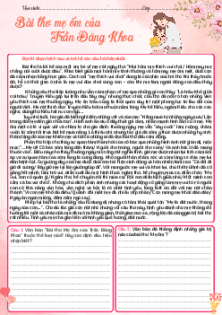 Phiếu bài tập Văn 6 Văn bản nghị luật văn học