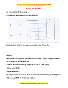 VBT Toán lớp 3 Bài 52 (Cánh diều): Hình vuông