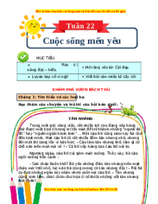 Bài tập cuối tuần Tiếng Việt 4 Tuần 22 Chân trời sáng tạo (có lời giải)