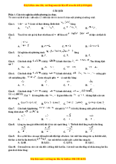 Đề thi Toán 11 Cuối kì 2 Chân trời sáng tạo cấu trúc mới (Đề 9)