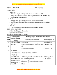 Giáo án Bài 35 Toán lớp 5: Luyện tập (Trang 38)