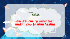 Giáo án powerpoint Chu vi hình chữ nhật, chu vi hình vuông Toán lớp 3 Cánh diều