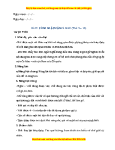 Giáo án Rừng ngập mặn Cà Mau Tiếng việt 2 Chân trời sáng tạo