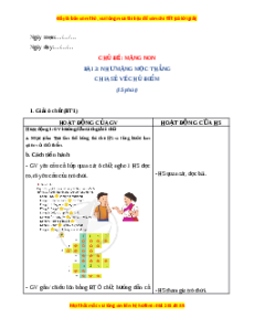 Giáo án Như măng mọc thẳng Tiếng Việt lớp 4 Cánh diều