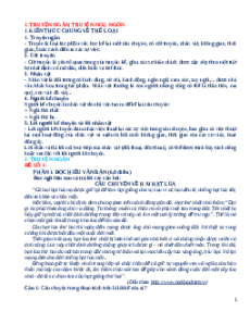 46 Đề đọc hiểu Văn 7 Truyện ngắn - Truyện ngụ ngôn (cấu trúc mới)