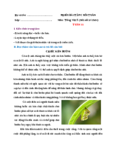 Bài tập cuối tuần Tiếng Việt lớp 5 Kết nối tri thức Tuần 11