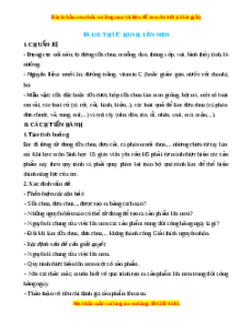 Lý thuyết Sinh học 10 Chân trời sáng tạo Bài 28: Thực hành: Lên men