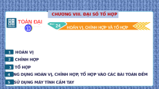 Giáo án Powerpoint Hoán vị, chỉnh hợp và tổ hợp Toán 10 Kết nối tri thức