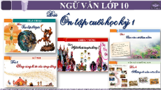 Giáo án Powerpoint Ôn tập học kì 1 Ngữ văn 10 Chân trời sáng tạo