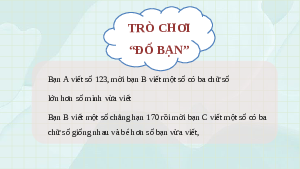 Giáo án Powerpoint Em ôn những gì đã học Toán lớp 2 Cánh diều