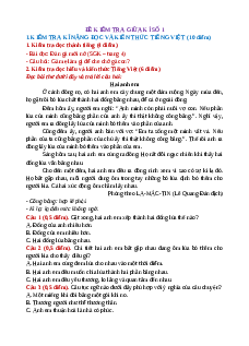 Bộ 10 Đề thi giữa kì 2 Tiếng Việt lớp 2 Cánh diều có đáp án