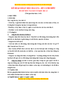 Giáo án Bài mở đầu Địa lí 6 Cánh diều (2024): Tại sao cần học Địa lí?