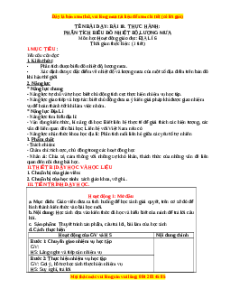 Giáo án Bài 18 Địa lí 6 Kết nối tri thức (2024): Thực hành Phân tích biểu đồ nhiệt độ, lượng mưa