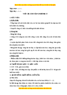 Giáo án Bài tập cuối Chương 4 trang 97 Toán 6 Kết nối tri thức