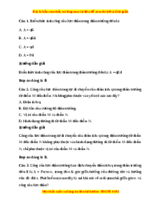 Trắc nghiệm Thế năng điện Vật lí 11 Kết nối tri thức