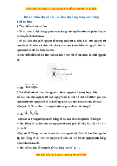 Lý thuyết Phản ứng oxi hóa – khử và ứng dụng trong cuộc sống Hóa học 10 Chân trời sáng tạo