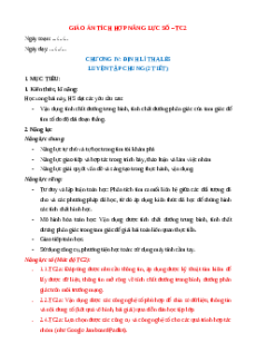 Giáo án Luyện tập chung trang 87 Toán 8 Kết nối tri thức (năng lực số)