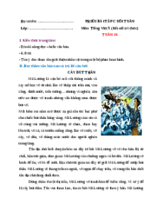 Bài tập cuối tuần Tiếng Việt lớp 5 Kết nối tri thức Tuần 16