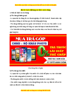 Lý thuyết Kinh tế pháp luật 10 Chân trời sáng tạo Bài 10: Cách sử dụng các dịch vụ tín dụng