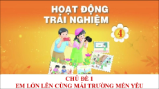 Bài giảng Powerpoint Hoạt động trải nghiệm lớp 4 Chân trời sáng tạo (bản 1)