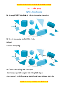 VBT Toán lớp 3 Bài 14 (Chân trời sáng tạo): Xếp hình