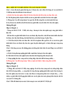 Bộ trắc nghiệm Lịch sử 11 Cánh diều có đáp án