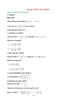 Phương pháp giải Toán 7 (cơ bản, nâng cao) Học kì 1