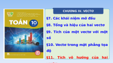 Giáo án Powerpoint Tích vô hướng của hai vectơ Toán 10 Kết nối tri thức
