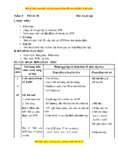 Giáo án Bài 38 Toán lớp 5: Luyện tập (Trang 43)