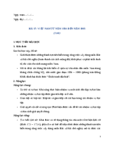 Giáo án Bài 17 Lịch sử 9 Chân trời sáng tạo (2024): Việt Nam từ năm 1954 đến năm 1965